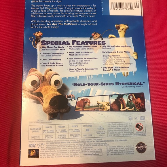 Ice Age The Meltdown DVD - Picture 2 of 5